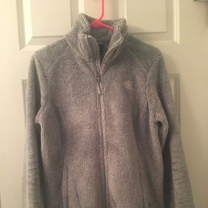 NWOT Gray Zip-Up Northface
